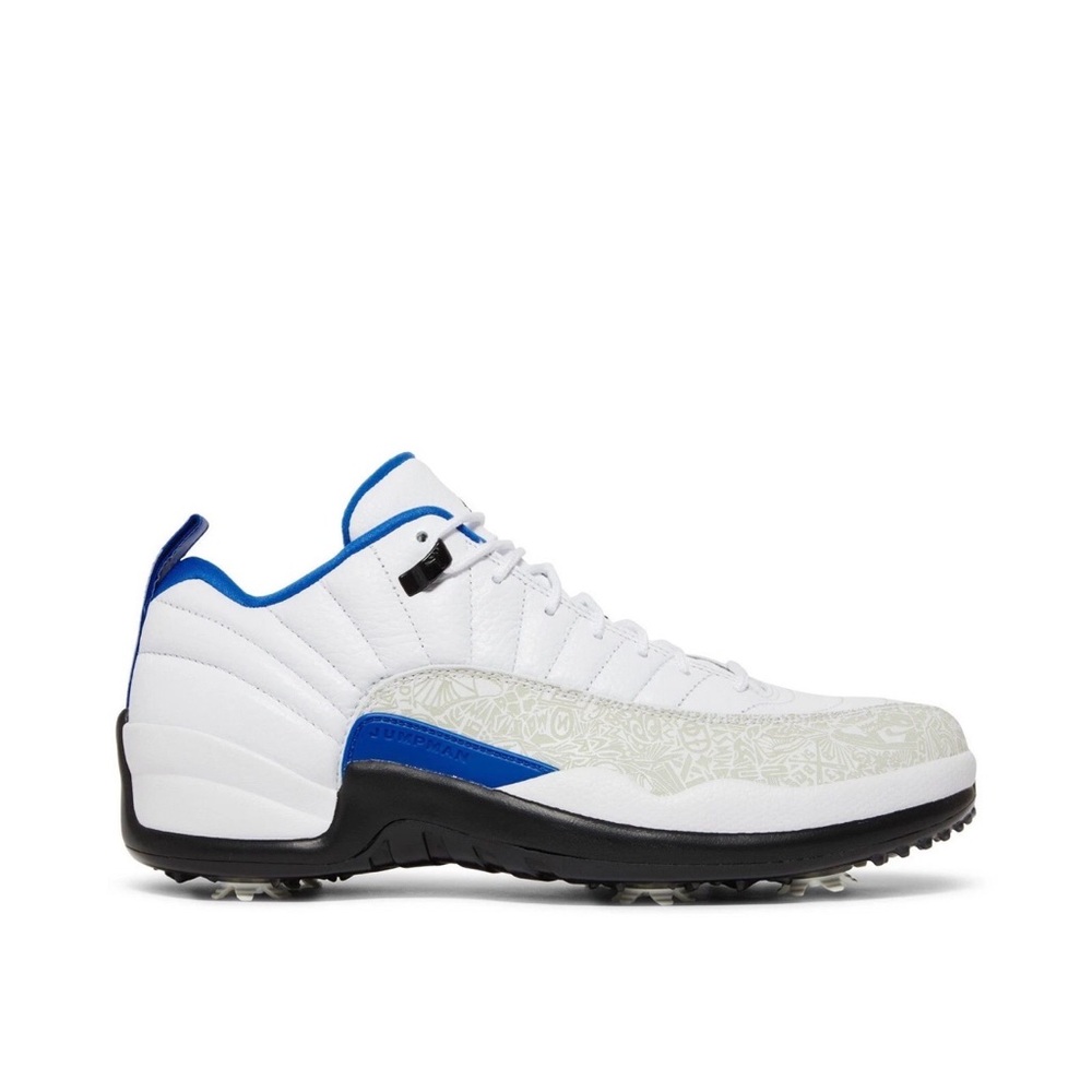 Nike Air Jordan 12 Low Golf LASER NRG White Game Royal DM9015-105 Men’s Size 7